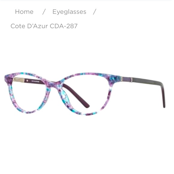 COTE  D’AZUR Eyeglass Frame - Picture 1 of 15